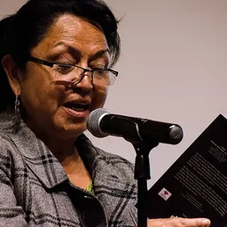 Portrait of Graciela Huinao
