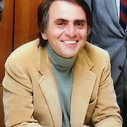 Portrait of Carl Sagan