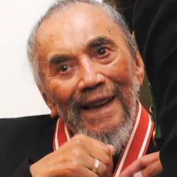 Portrait of Ralph Hotere