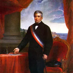 Portrait of Manuel Montt