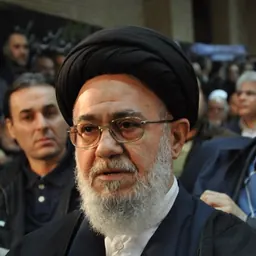 Portrait of Mohammad Mousavi Khoeiniha