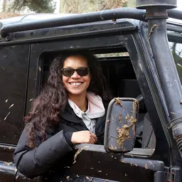 Portrait of Jaye Griffiths