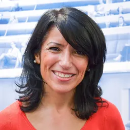 Portrait of Amineh Kakabaveh