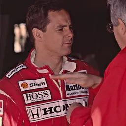 Portrait of Gerhard Berger
