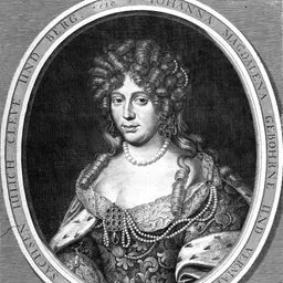 Portrait of Johanna Magdalena of Saxe-Altenburg