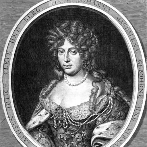 Portrait of Johanna Magdalena of Saxe-Altenburg