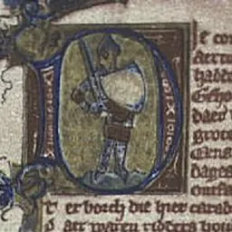 Portrait of Fergus of Galloway