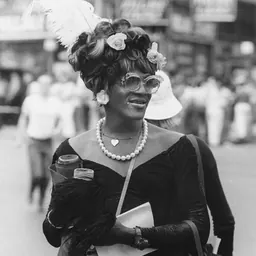 Portrait of Marsha P. Johnson