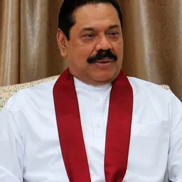 Portrait of Mahinda Rajapaksa