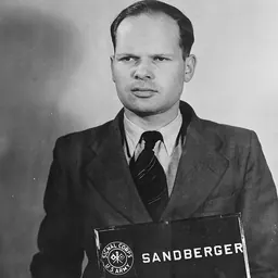 Portrait of Martin Sandberger