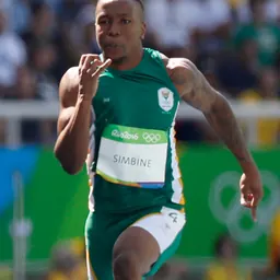 Portrait of Akani Simbine