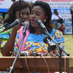 Portrait of Francine Muyumba