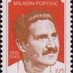 Portrait of Miladin Popović