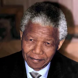 Portrait of Nelson Mandela