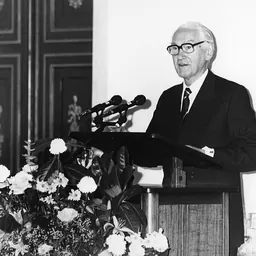 Portrait of Niall MacDermot
