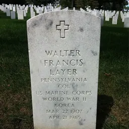 Portrait of Walter Francis Layer