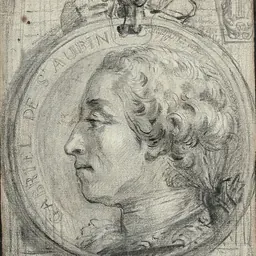 Portrait of Gabriel de Saint-Aubin