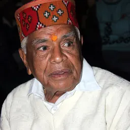 Portrait of Babulal Gaur
