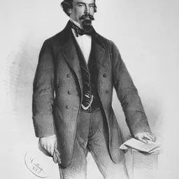 Portrait of Johann Nepomuk Beck