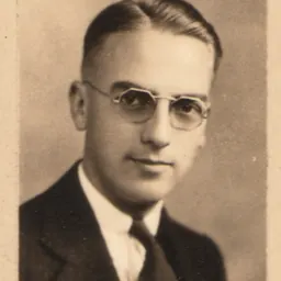 Portrait of Floyd Van Nest Schultz