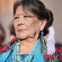 Portrait of Mae Peshlakai