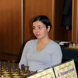 Portrait of Anastasiya Rakhmangulova