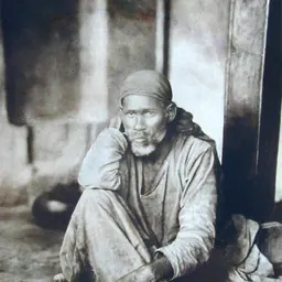 Portrait of Sai Baba of Shirdi