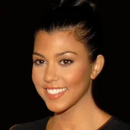 Portrait of Kourtney Kardashian