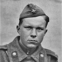 Portrait of Vasil Bykaŭ