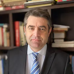 Portrait of Yevhen Perebiinis