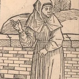 Portrait of Marguerite Porete