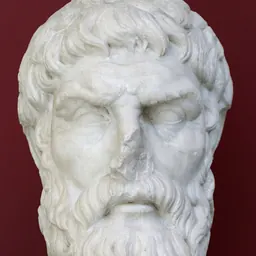 Portrait of Epicurus