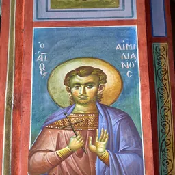 Portrait of Saint Aemilianus