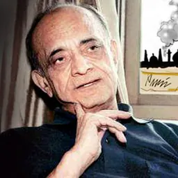 Portrait of Rajinder Puri