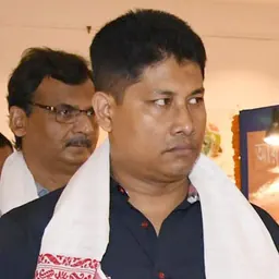 Portrait of Pijush Hazarika