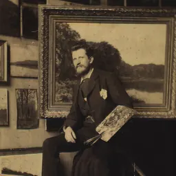 Portrait of Godfred Christensen