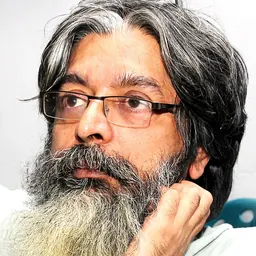 Portrait of Dhruba Esh