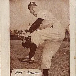 Portrait of Red Adams