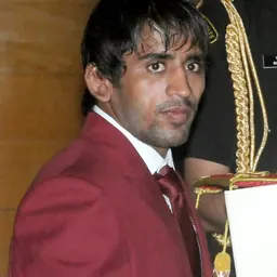 Portrait of Bajrang Punia