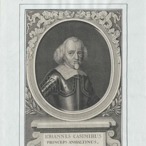 Portrait of John Casimir, Prince of Anhalt-Dessau