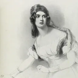Portrait of Louisa Cranstoun Nisbett