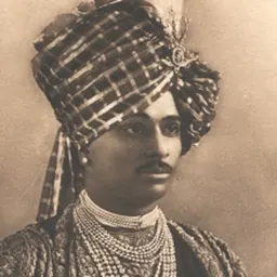Portrait of Lakhajirajsinhji II Bavajirajsinhji, 12th Thakore Saheb of Rajkot