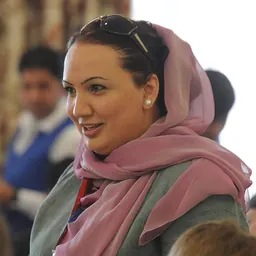 Portrait of Shukria Barakzai