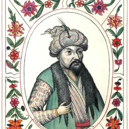 Portrait of 'Abdu'l-'Aziz Khan