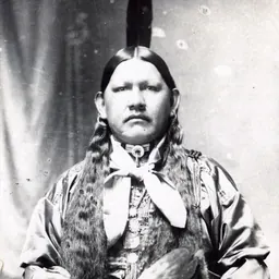 Portrait of Paul Red Eagle