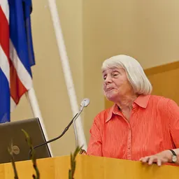 Portrait of Margrét Guðnadóttir