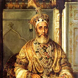 Portrait of Bahadur Shah Zafar