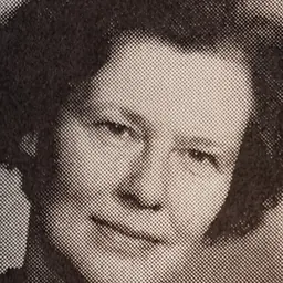 Portrait of Gudrun Slettengren-Fernholm