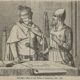 Portrait of Mikuláš of Hus
