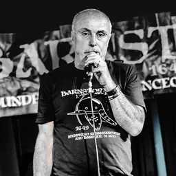 Portrait of Attila the Stockbroker